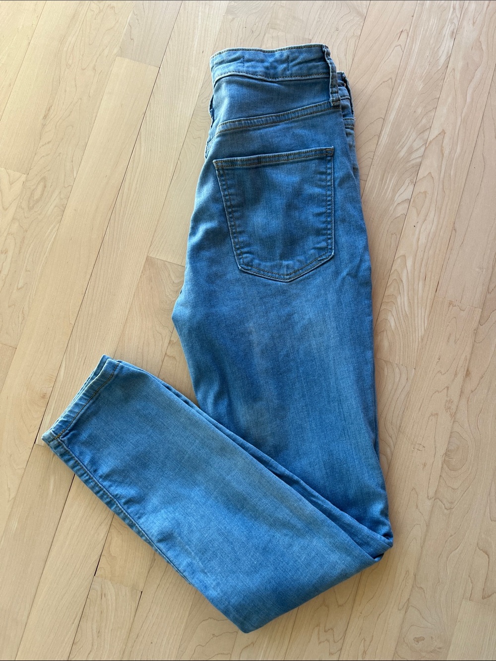 High Rise Skinny Jean Universal Thread Light Blue - Picture 10 of 10